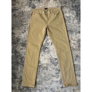 Civilianaire Allen Edmonds Men's Tan Jeans Walker Stretch 34x34 Made In USA